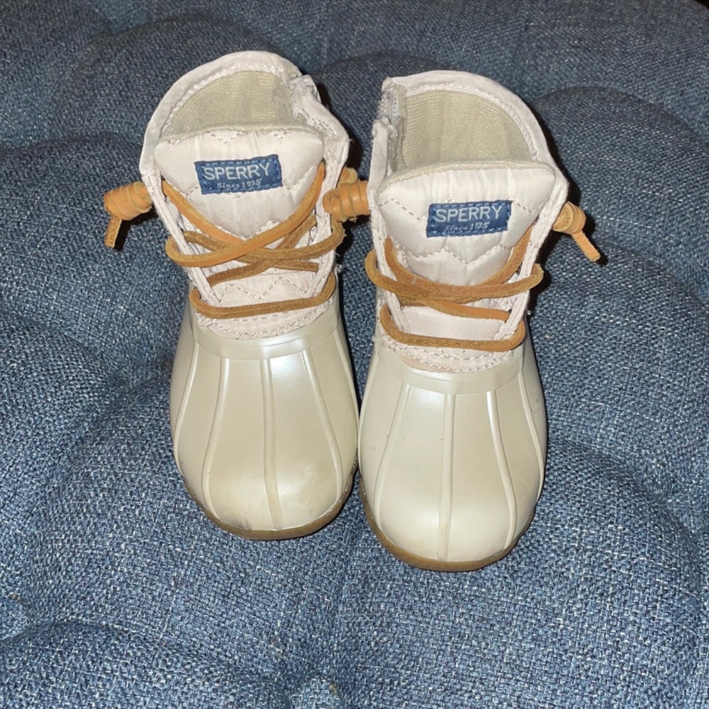 Toddler girl Sperry boots